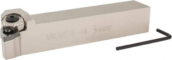 Iscar - MWLN, Right Hand Cut, 1" Shank Height x 1" Shank Width, Negative Rake Indexable Turning Toolholder - 6" OAL, WN.. Insert Compatibility, Series Isoturn - Industrial Tool & Supply