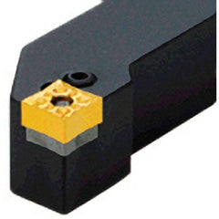 Iscar - PQLN, Left Hand Cut, 1" Shank Height x 1" Shank Width, Negative Rake Indexable Turning Toolholder - 6" OAL, QNMG 43.. Insert Compatibility, Series Isoturn - Industrial Tool & Supply