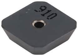 Iscar - SEKN42 Grade IC910 Carbide Milling Insert - AlTiN Finish, 0.1252" Thick, 1/2" Inscribed Circle - Industrial Tool & Supply