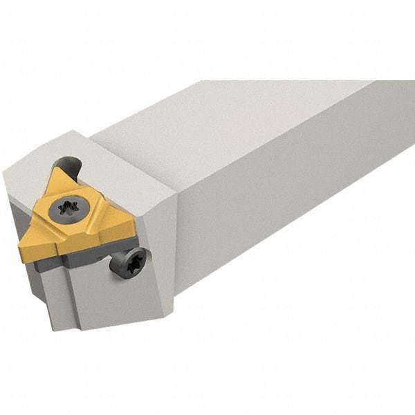 Iscar - External Thread, Left Hand Cut, 25mm Shank Width x 25mm Shank Height Indexable Threading Toolholder - 150mm OAL, Various Insert Compatibility, SE Toolholder, Series IscarThread - Industrial Tool & Supply