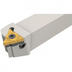 Iscar - External Thread, Right Hand Cut, 16mm Shank Width x 16mm Shank Height Indexable Threading Toolholder - 100mm OAL, Various Insert Compatibility, SE Toolholder, Series IscarThread - Industrial Tool & Supply