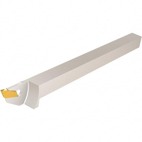 Iscar - SGAF, External, Right Hand, 1.8 to 2.69mm Groove Width, Indexable Grooving Tool Holder - GF.. 2 Insert Compatibility, 12mm Shank Height, 12mm Shank Width, 140mm OAL - Industrial Tool & Supply