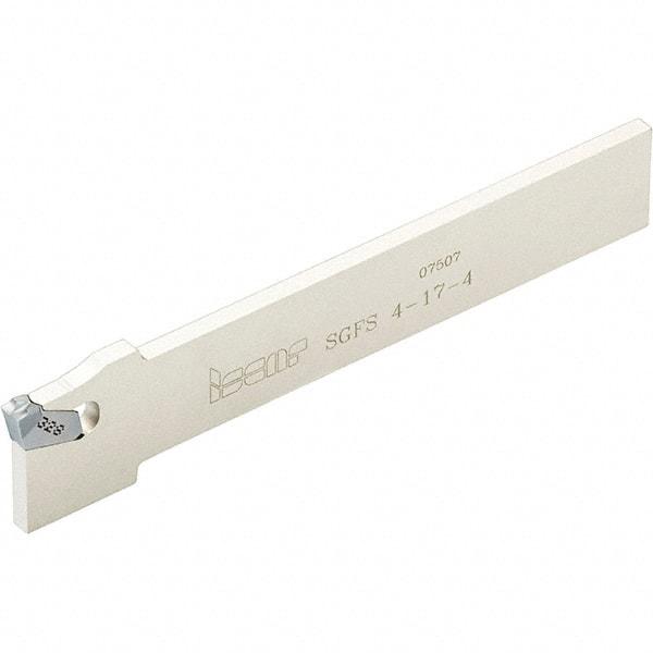 Iscar - 3.54 to 4.52mm Groove Width, Neutral Cut, SGFS Indexable Grooving Blade - GFN-A, GFN-C, GFN-J, GFN-M, GFN-W, GFR/L-C, GFR/L-J, GFR/L-W Insert Style, Series Self-Grip - Industrial Tool & Supply