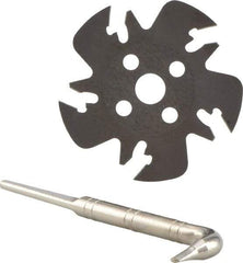 Iscar - Arbor Hole Connection, 0.5906" Depth of Cut, 63mm Cutter Diam, 0.3937" Hole Diam, 5 Tooth Indexable Slotting Cutter - SGSF Toolholder, GSF. Insert - Industrial Tool & Supply
