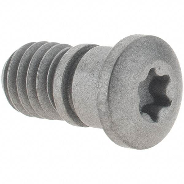 Iscar - Torx Cap Screw for Indexable Ball Nose End Mills - M6x1 Thread, For Use with Inserts - Industrial Tool & Supply