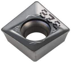 Iscar - XPMT100408 HQ Grade IC328 Carbide Milling Insert - TiCN Finish, 0.1622" Thick, 0.4016" Inscribed Circle, 0.6mm Corner Radius - Industrial Tool & Supply