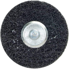 Merit Abrasives - 4" Very Coarse Grade Deburring Disc - 1/4" Shank Diam, Shank Connection - Industrial Tool & Supply