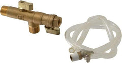 PRO-SOURCE - 1/2" Inlet, Self Cleaning Condensate Drain Kit - 1/2" NPT Outlet, 0 to 600 psi - Industrial Tool & Supply
