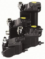 Domnick Hunter - 1/2" Inlet, Zero Air-Loss Level Sensing Condensate Drain - 1/8" NPT Outlet, 3 to 232 psi, 1,059 CFM Receiver Compressor, 2,119" CFM Refrigerated Dryer - Industrial Tool & Supply