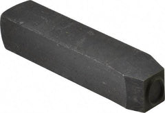 Made in USA - 1/2" Character Size, O Character, Heavy Duty Individual Steel Stamp - Steel, Individual - Industrial Tool & Supply