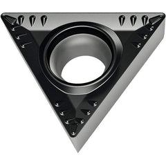 Walter - TCMT32.53 RP4 Grade WPP30S Carbide Turning Insert - TiCN/Al2O3/TiN Finish, 60° Triangle, 3/8" Inscr Circle, 5/32" Thick, 3/64" Corner Radius - Industrial Tool & Supply
