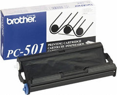 Brother - Black Thermal Print Cartridge Ribbon - Use with Brother Fax-575 - Industrial Tool & Supply