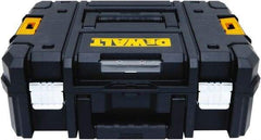 DeWALT - Tool Box - 17-1/4" Wide x 6-3/8" Deep x 13" High, Structural Foam, Black - Industrial Tool & Supply