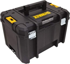 DeWALT - 1 Tray Tool Box - 17-1/4" Wide x 13" Deep x 11-7/8" High, Structural Foam, Black - Industrial Tool & Supply