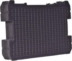 DeWALT - Tool Box Foam Foam Insert - 12-51/64" Wide x 16-51/64" Deep x 2-51/64" High, Gray, For DWST17808, DWST17807, DWST17805 - Industrial Tool & Supply