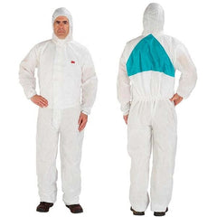 3M - Disposable & Chemical Resistant Coveralls Garment Style: Coveralls Garment Type: General Purpose - Industrial Tool & Supply