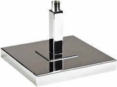 ECONOCO - 8" Wide, Open Shelving Accessory/Component - Steel, Chrome Finish, 8" Long, Use with 5/8" Flange Upright - Industrial Tool & Supply