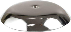ECONOCO - 5" Wide, Open Shelving Accessory/Component - Steel, Chrome Finish, 5" Long, Use with 5/8" Flange Upright - Industrial Tool & Supply