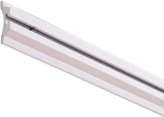 ECONOCO - 96" Wide, Open Shelving Accessory/Component - Aluminum, Aluminum Finish, 2-1/2" Deep, Use with Trac2000, Trac2001, System 94, Mirage Mini-Ladder System - Industrial Tool & Supply