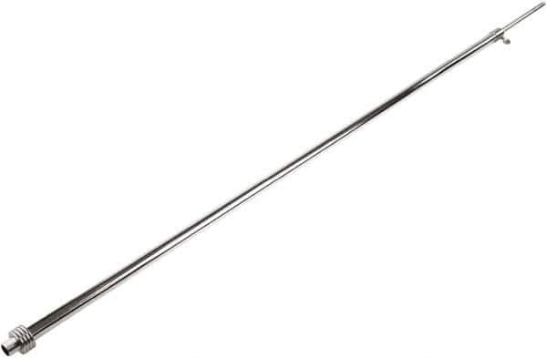 ECONOCO - Adjustable Heavy-Duty Framing Upright - 72" High, Chrome - Industrial Tool & Supply