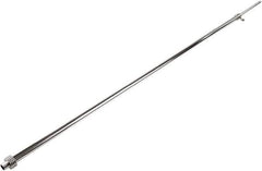 ECONOCO - Adjustable Heavy-Duty Framing Upright - 72" High, Chrome - Industrial Tool & Supply