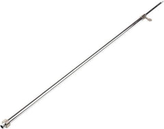 ECONOCO - Adjustable Heavy-Duty Framing Upright - 36" High, Chrome - Industrial Tool & Supply