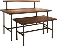 ECONOCO - 58" Long x 30" Wide x 30" High Stationary Nesting Table Frame - Gray, Steel Frame - Industrial Tool & Supply