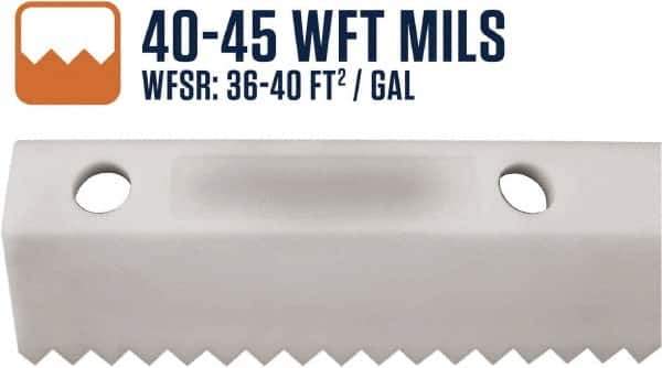 SEYMOUR-MIDWEST - 26" Rubber Blade Floor Squeegee - Threaded End, Single Edge, Gray, Use with 78256 - Industrial Tool & Supply