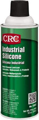 CRC - 16 oz Aerosol Silicone Lubricant - Clear, -40°F to 400°F, Food Grade - Industrial Tool & Supply