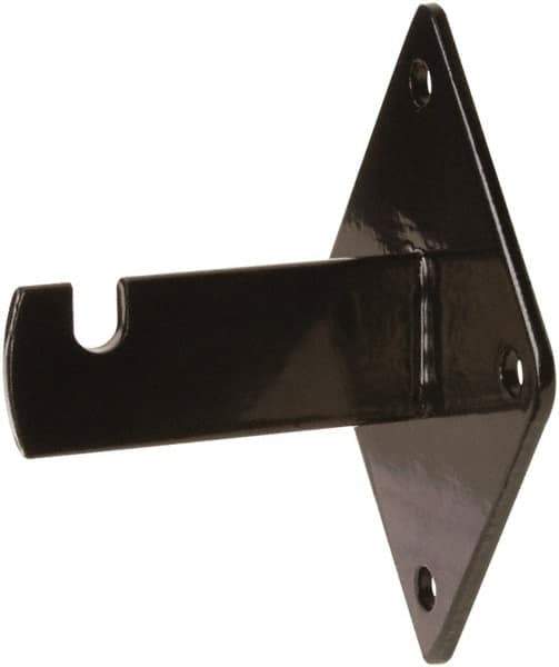 ECONOCO - Semi-Gloss Wall Bracket - 3-3/4" Long, 3" Wide - Industrial Tool & Supply