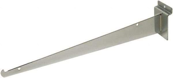 ECONOCO - Chrome Coated Shelf Bracket - 14" Long - Industrial Tool & Supply