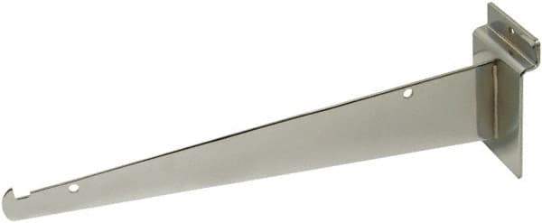ECONOCO - Chrome Coated Shelf Bracket - 10" Long - Industrial Tool & Supply