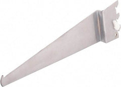 ECONOCO - Satin Chrome Coated Offset Bracket - 12" Long - Industrial Tool & Supply