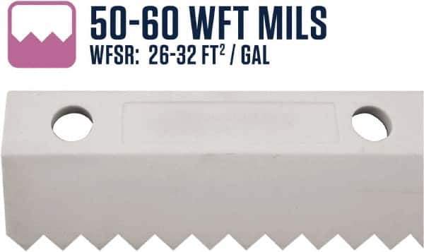 SEYMOUR-MIDWEST - 26" Rubber Blade Floor Squeegee - Threaded End, Single Edge, Gray, Use with 78256 - Industrial Tool & Supply