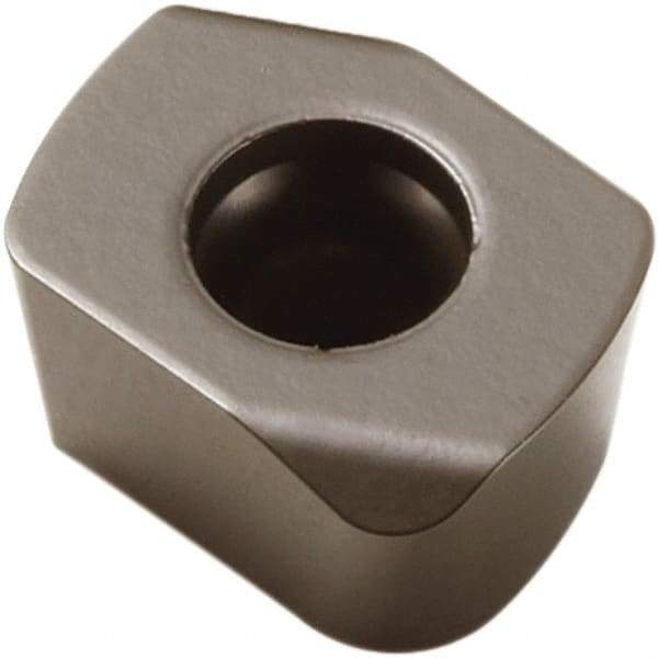Seco - LPKW05T210 Grade MP2500 Carbide Milling Insert - TiCN/Al2O3 Finish, 1/8" Thick, 1/4" Inscribed Circle - Industrial Tool & Supply