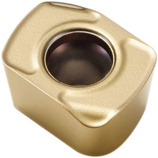 Seco - LPHT05T210 Grade F40M Carbide Milling Insert - TiAlN/TiN Finish, 1/8" Thick, 1/4" Inscribed Circle - Industrial Tool & Supply