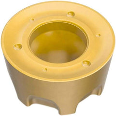 Seco - RPKT1204M0 Grade F40M Carbide Milling Insert - TiAlN/TiN Finish, 0.187" Thick, 12mm Inscribed Circle - Industrial Tool & Supply