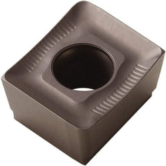 Seco - ACET150612 Grade MS2050 Carbide Milling Insert - TiAlN/NbN Finish, 1/4" Thick, 1/2" Inscribed Circle - Industrial Tool & Supply