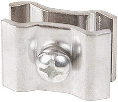 ECONOCO - Open Shelving Accessory/Component - Steel, Chrome Finish, Use with Grid Panels - Industrial Tool & Supply