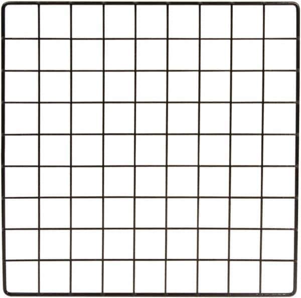 ECONOCO - 14" Wide, Open Shelving Accessory/Component - Steel, 14" Long, Use with Grid Acccessories - Industrial Tool & Supply