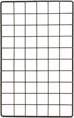 ECONOCO - 10" Wide, Open Shelving Accessory/Component - Steel, 16" Long, Use with Grid Panels & Cubbies - Industrial Tool & Supply
