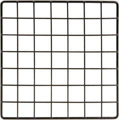 ECONOCO - 10" Wide, Open Shelving Accessory/Component - Steel, 10" Long, Use with Grid Panels & Cubbies - Industrial Tool & Supply