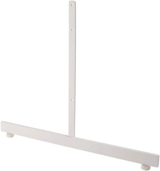 ECONOCO - 19-1/2 High, Open Shelving Accessory/Component - Steel, Semi-Gloss Finish, 24" Long, Use with Grid Panels - Industrial Tool & Supply