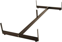 ECONOCO - 24-1/2" Wide, Open Shelving Accessory/Component - Steel, 49-1/2" Long, Use with Grid Panels - Industrial Tool & Supply