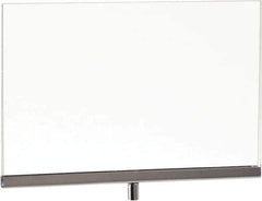 ECONOCO - 11 Inch Wide x 7 Inch High Sign Compatibility, Acrylic Square Frame Sign Holder - Clear, 7 Inch Holder Height, Holds 1 Sign - Industrial Tool & Supply