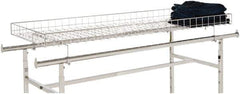 ECONOCO - Chrome Grid Basket Rack Topper - 22-1/2" Wide x 2-3/4" High - Industrial Tool & Supply