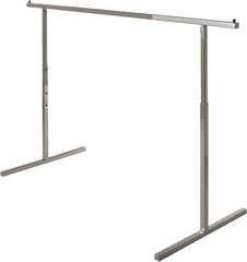 ECONOCO - Chrome Adjustable Topper - 23-1/2" Wide x 38" High - Industrial Tool & Supply
