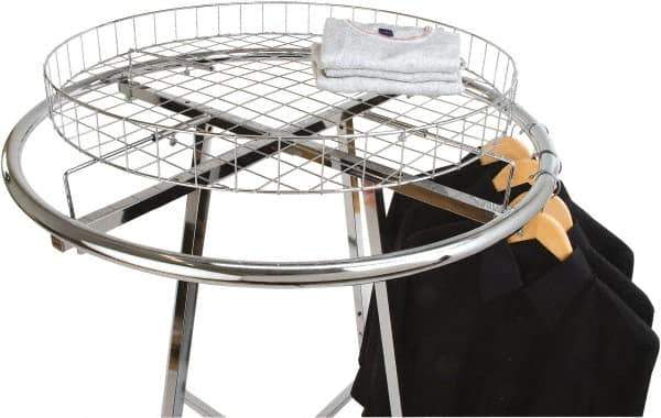 ECONOCO - Chrome Grid Basket Rack Topper - 30" Wide - Industrial Tool & Supply