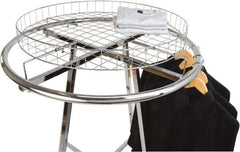 ECONOCO - Chrome Grid Basket Rack Topper - 30" Wide - Industrial Tool & Supply