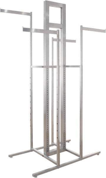 ECONOCO - 4-Way Display Rack Frame - 24" Wide x 72" High - Industrial Tool & Supply